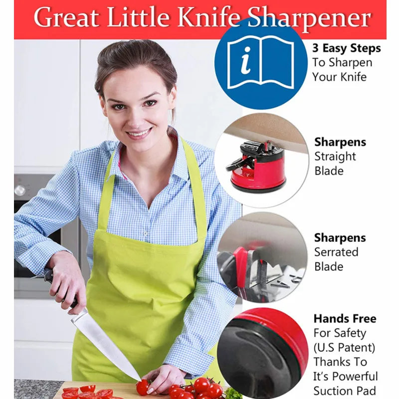 Suction Base Knife Sharpener