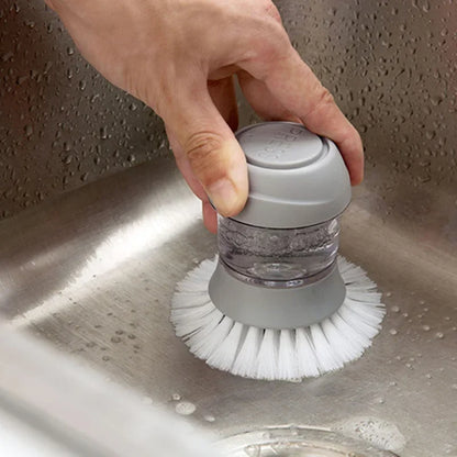 Dish Brush with Soap Dispenser