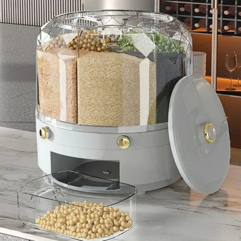 Rotating Rice Dispenser