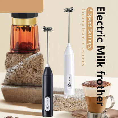 USB Rechargeable Milk Frother