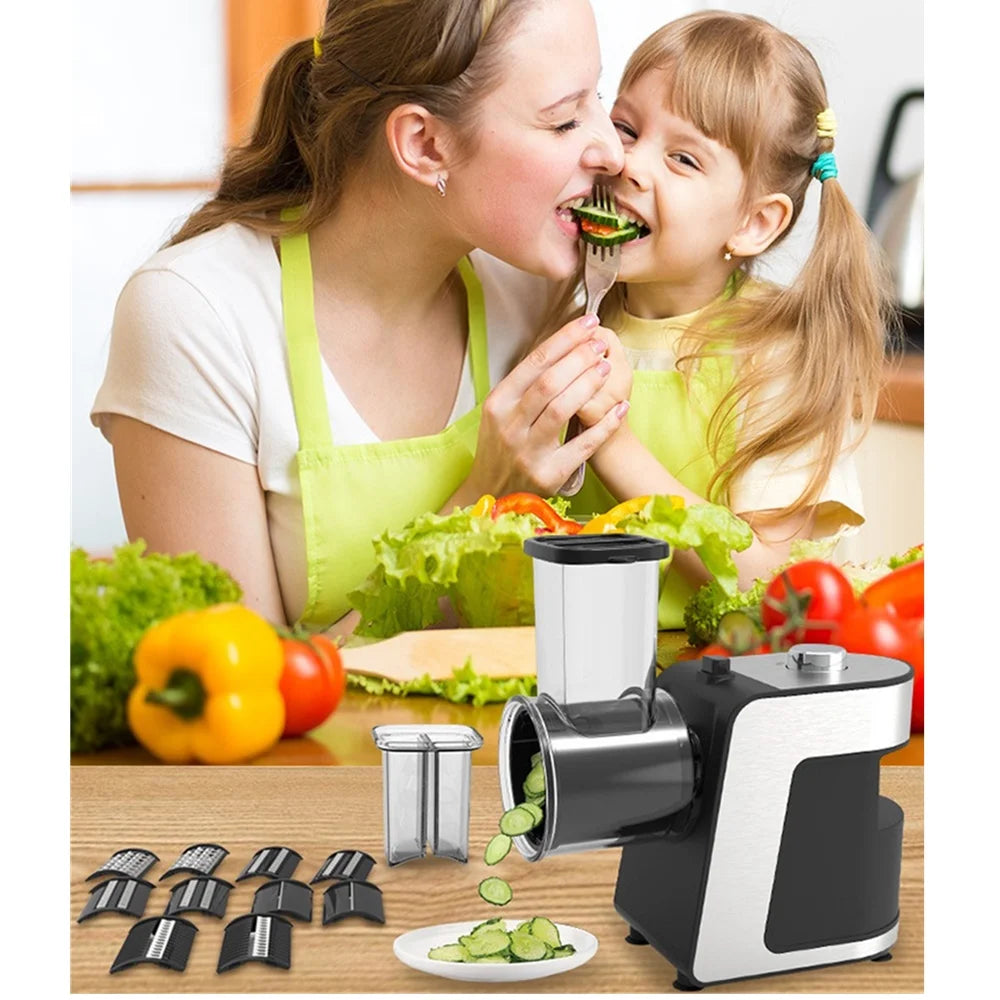 Electric Vegetable Chopper Cutter