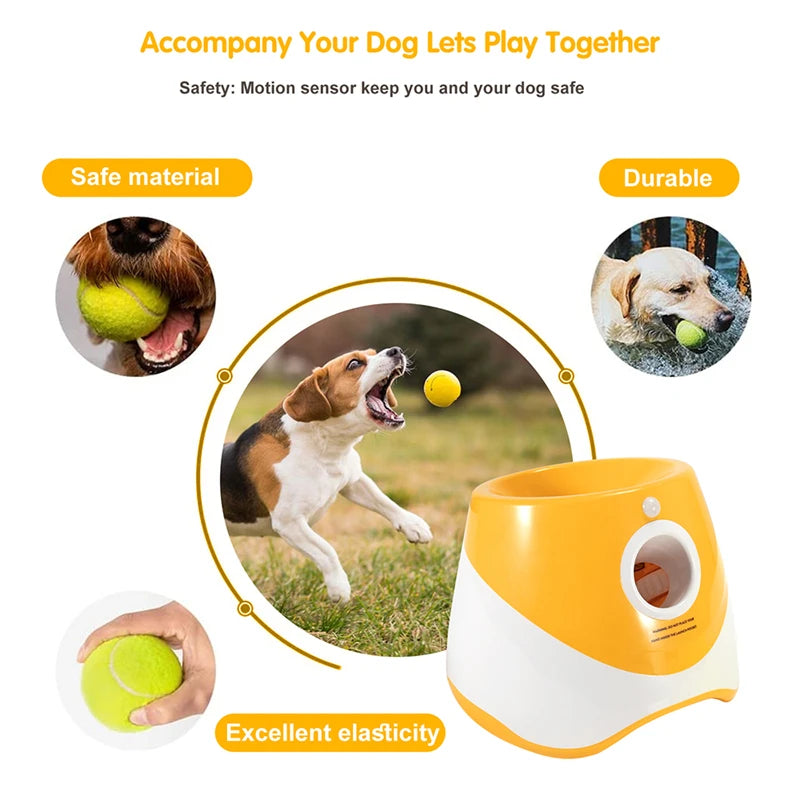 Automatic Tennis Thrower Dog Toy