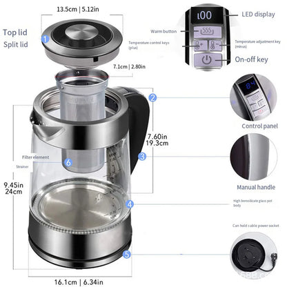 1800W 1.8L Electric Kettle