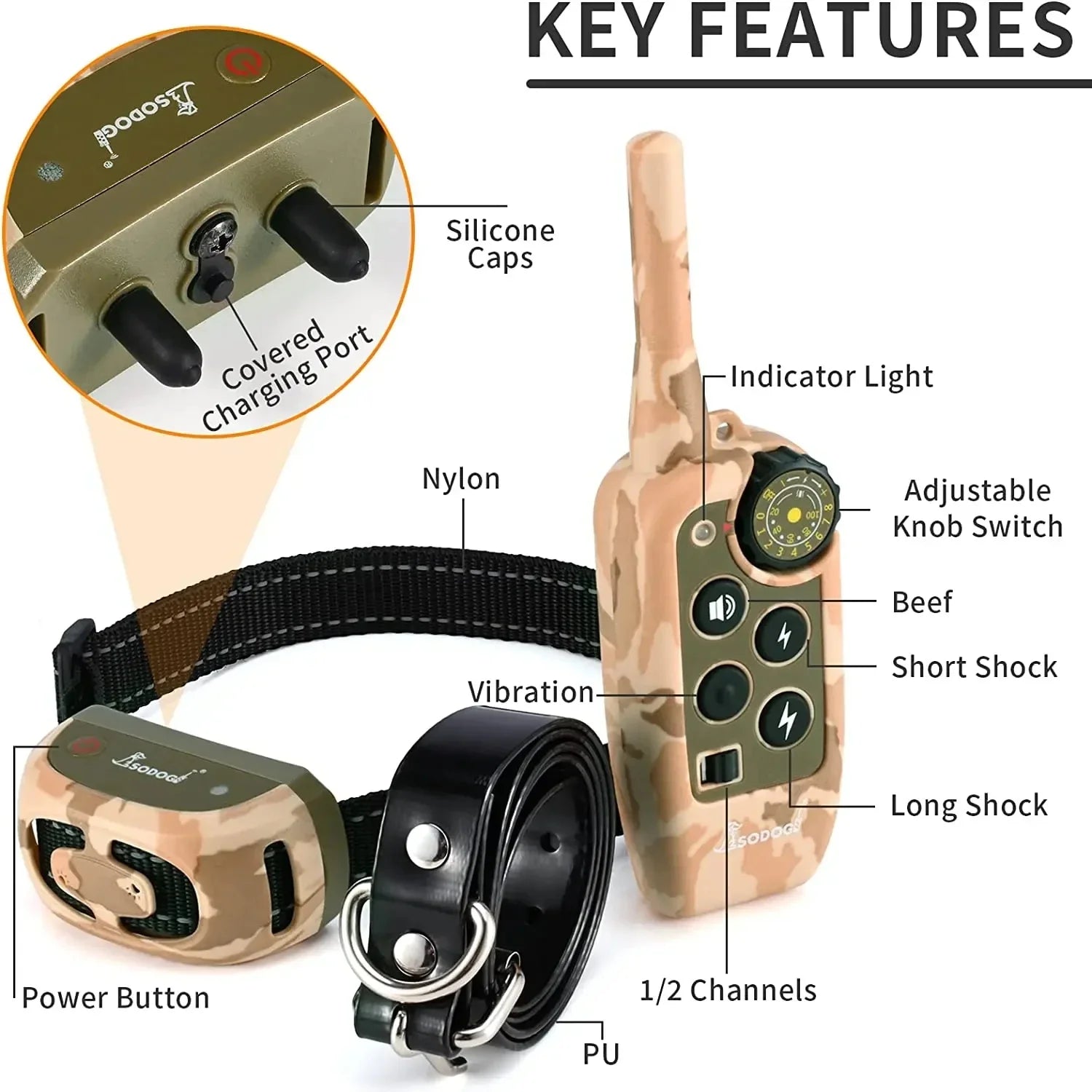 800m Electric Dog Training Collar