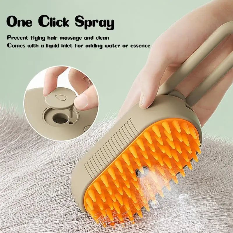 Electric Steam Dog Brush