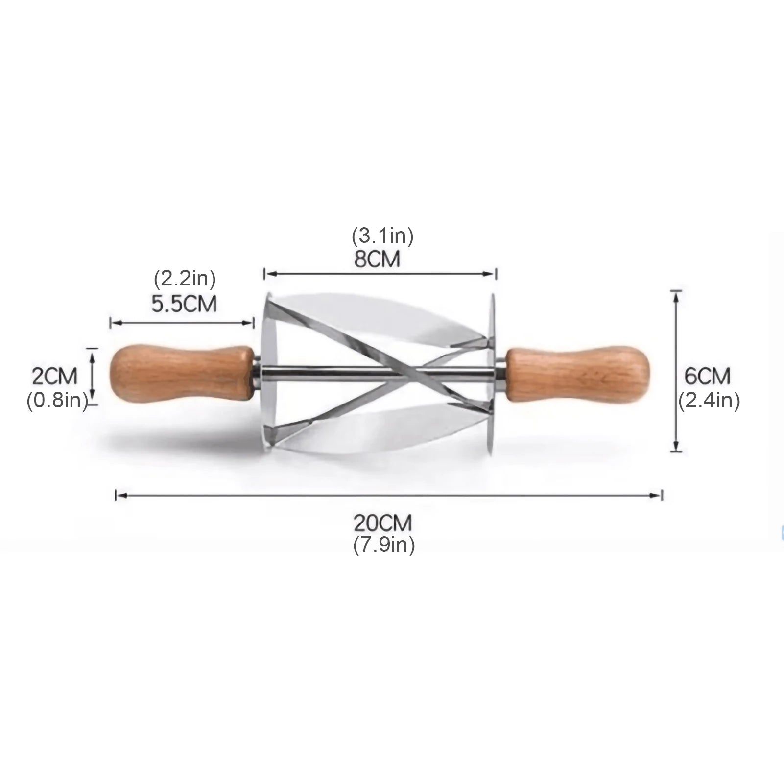 Stainless Steel Dough Roller