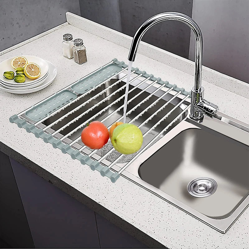 Foldable Sink Drain Rack