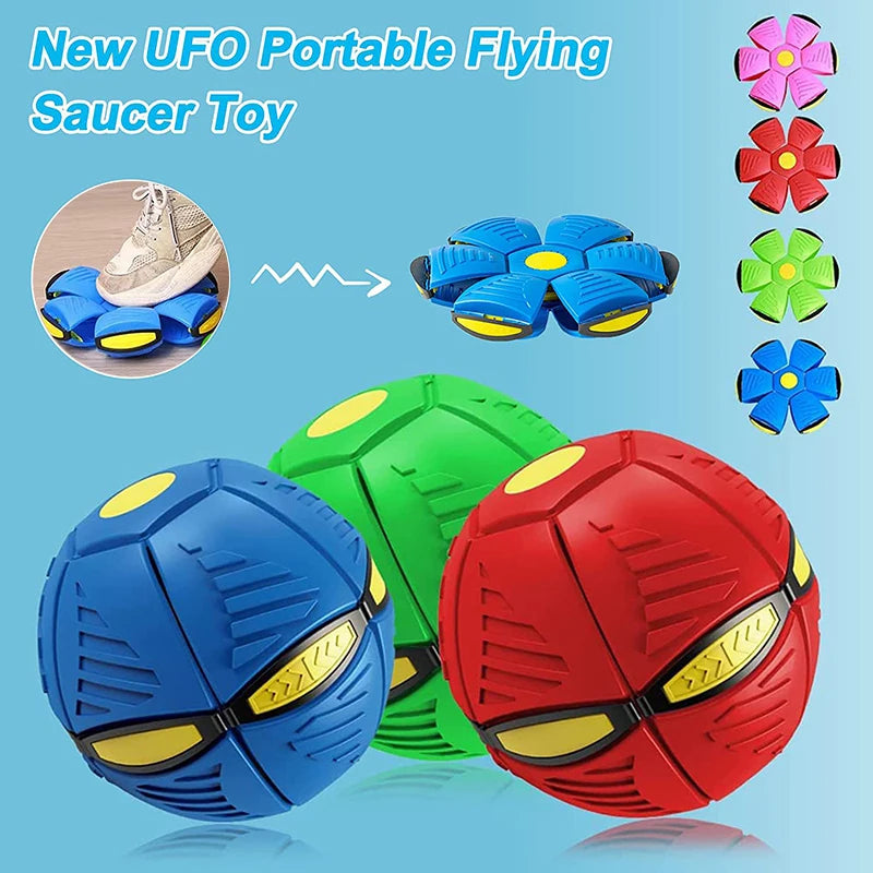 Magic Flying Saucer Dog Toy