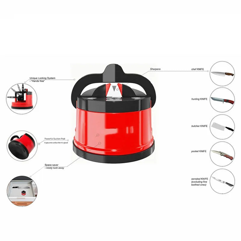 Suction Base Knife Sharpener