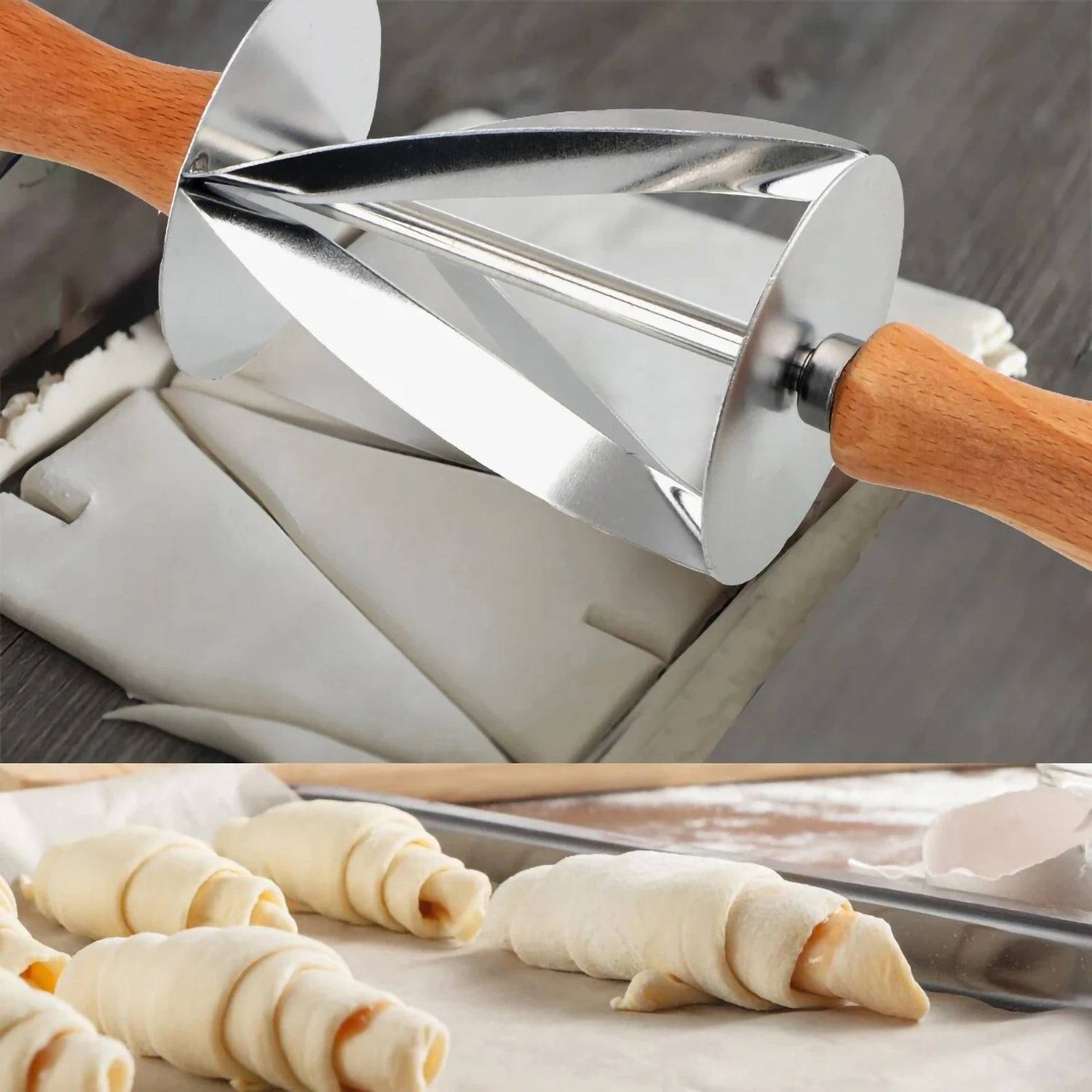 Stainless Steel Dough Roller