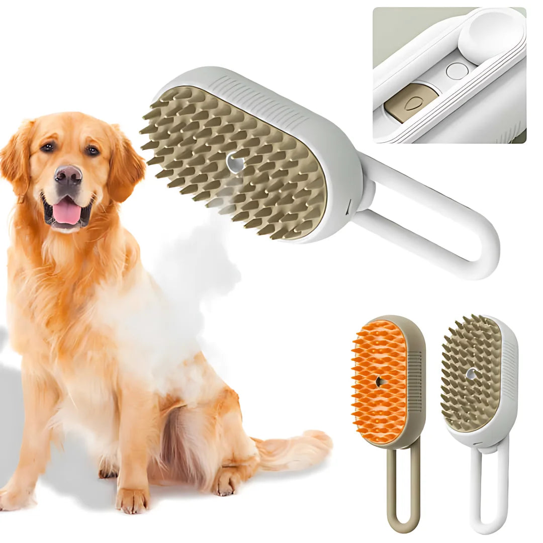 Electric Steam Dog Brush