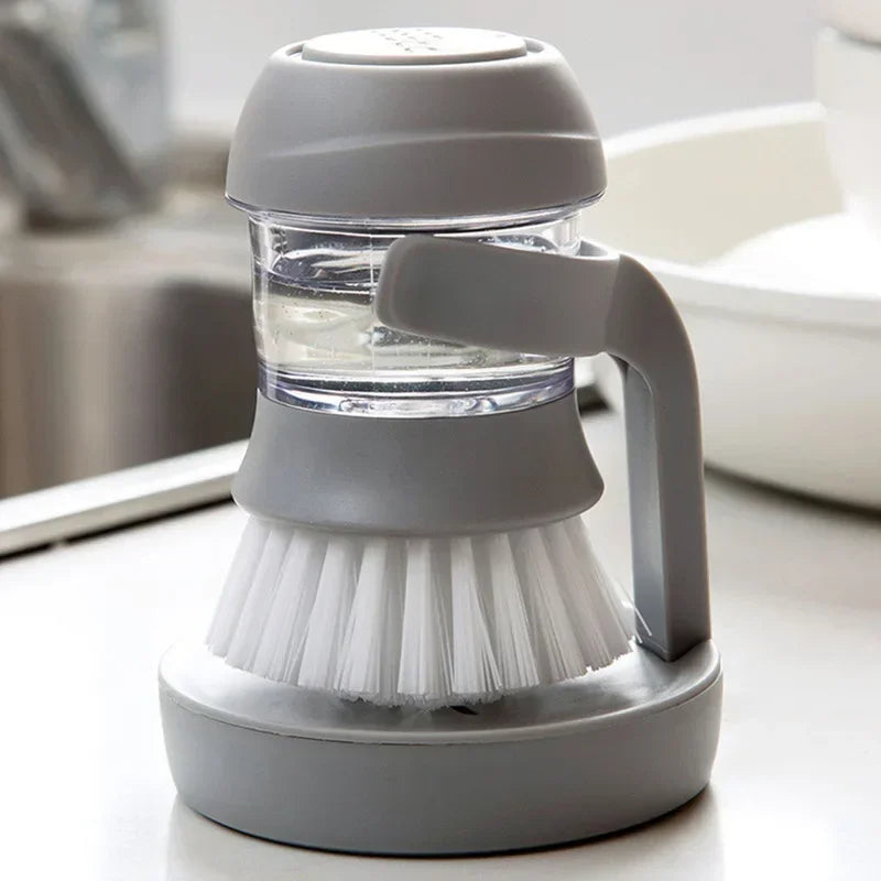 Dish Brush with Soap Dispenser