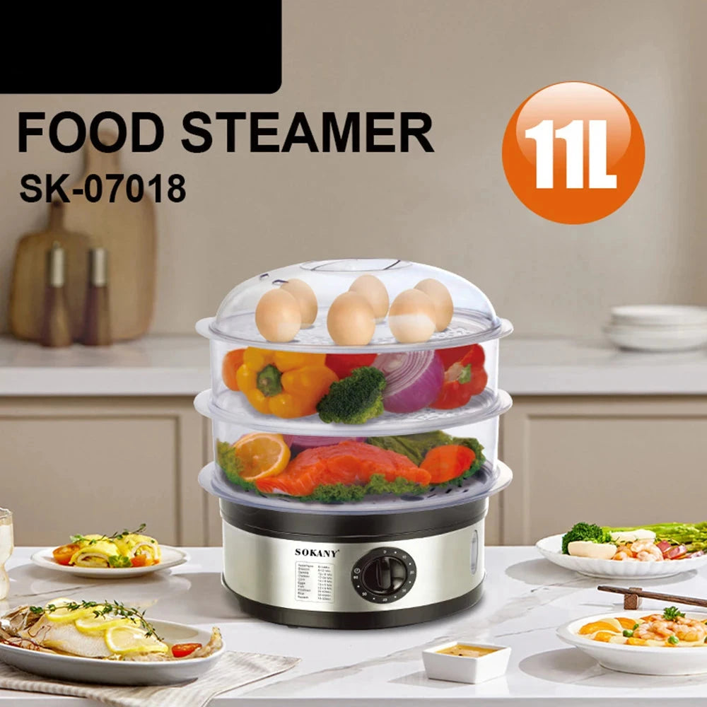 Electric Kitchen Food Steamer