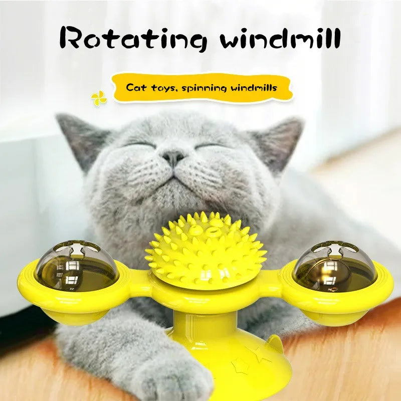 Cat Spinning Windmill Toy