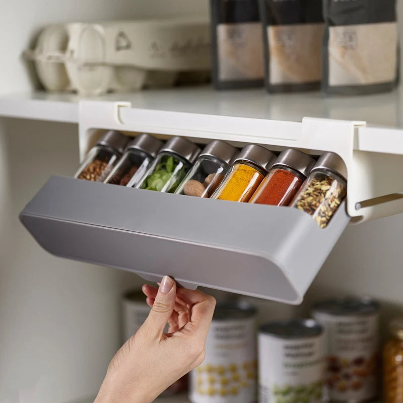 Wall-Mounted Spice Organizer