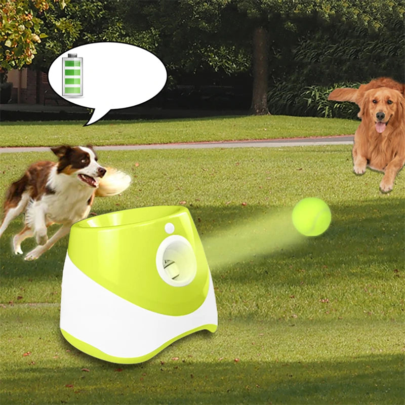 Automatic Tennis Thrower Dog Toy