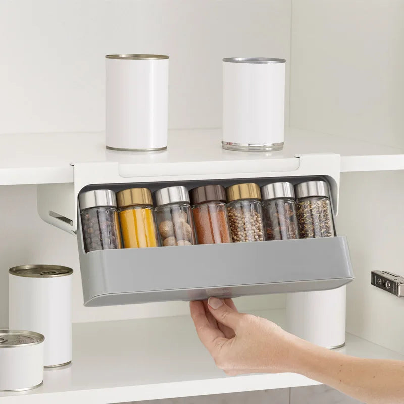 Wall-Mounted Spice Organizer